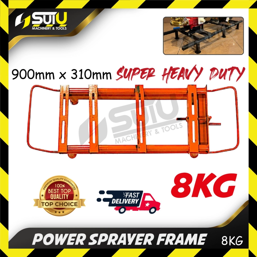 Super Heavy Duty Power Sprayer Frame / Frame Kaki Enjin dan Plunger Pam (Weight Capacity : 8KG)