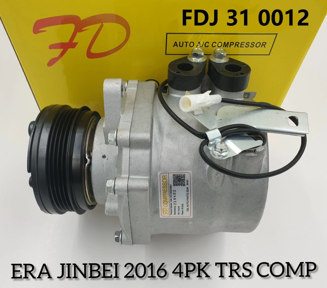 FDJ 31 0012 Era Jinbei 16Y TRS 4PK Compressor (NEW)