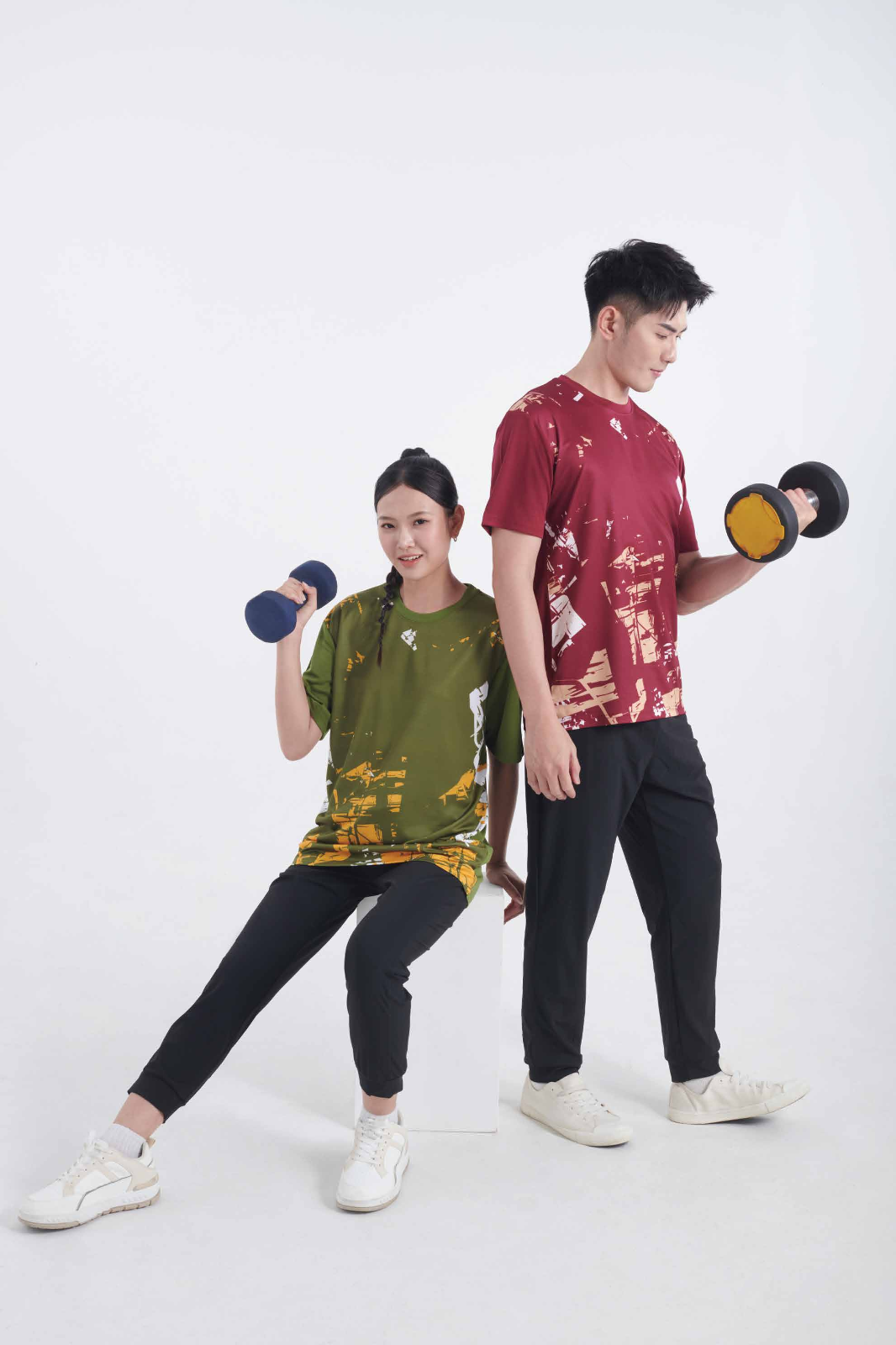 Premium Unisex Sublimation Mini Eyelet T-Shirt | Custom Full Color Printing | Breathable Quick-Dry Sports & Corporate Uniform Malaysia