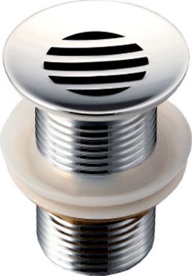 AR-2249A 1 1/4" Basin Waste | Premium Brass CP Basin Waste with Silicone Rubber Seal – 80mm Height