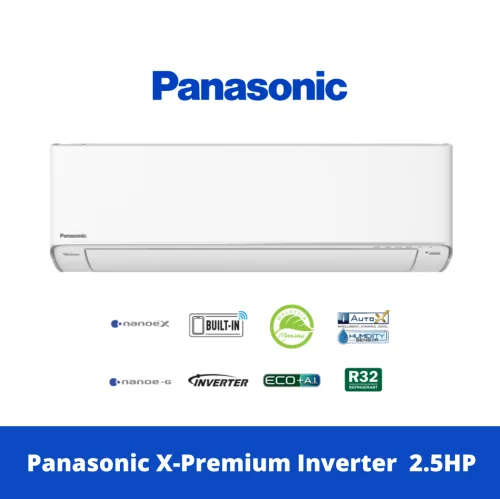 Panasonic X-Premium Inverter CS-XU24XKH-1 (2.5HP)