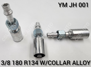 YM JH 001 3/8 X 180 R134 W/Collar Alloy Fitting