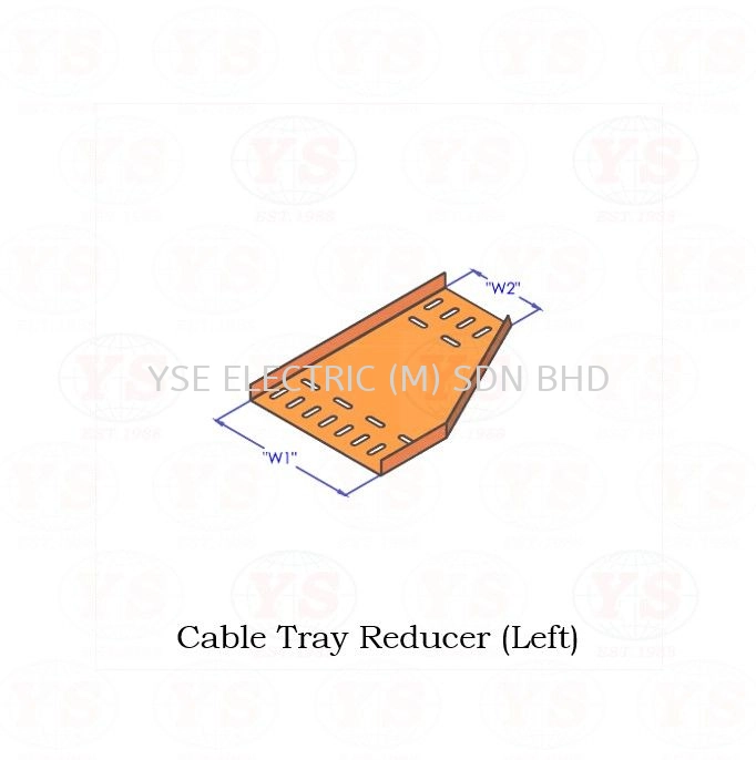 Cable Metal Tray Left Reducer Joint Cable Management Support System ...