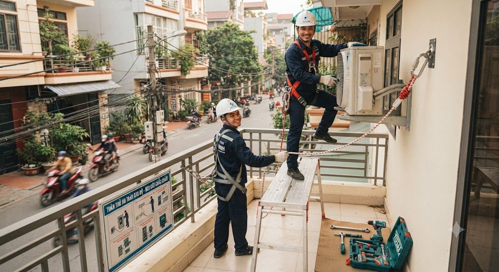 air conditioning technician safety accident prevention