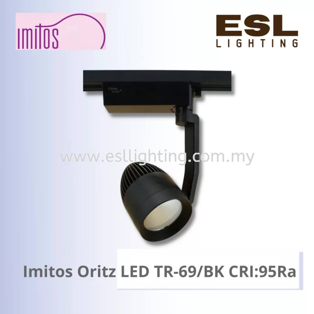 IMITOS Oritz LED TRACK LIGHT 40W - TR-69/BK CRI:95Ra