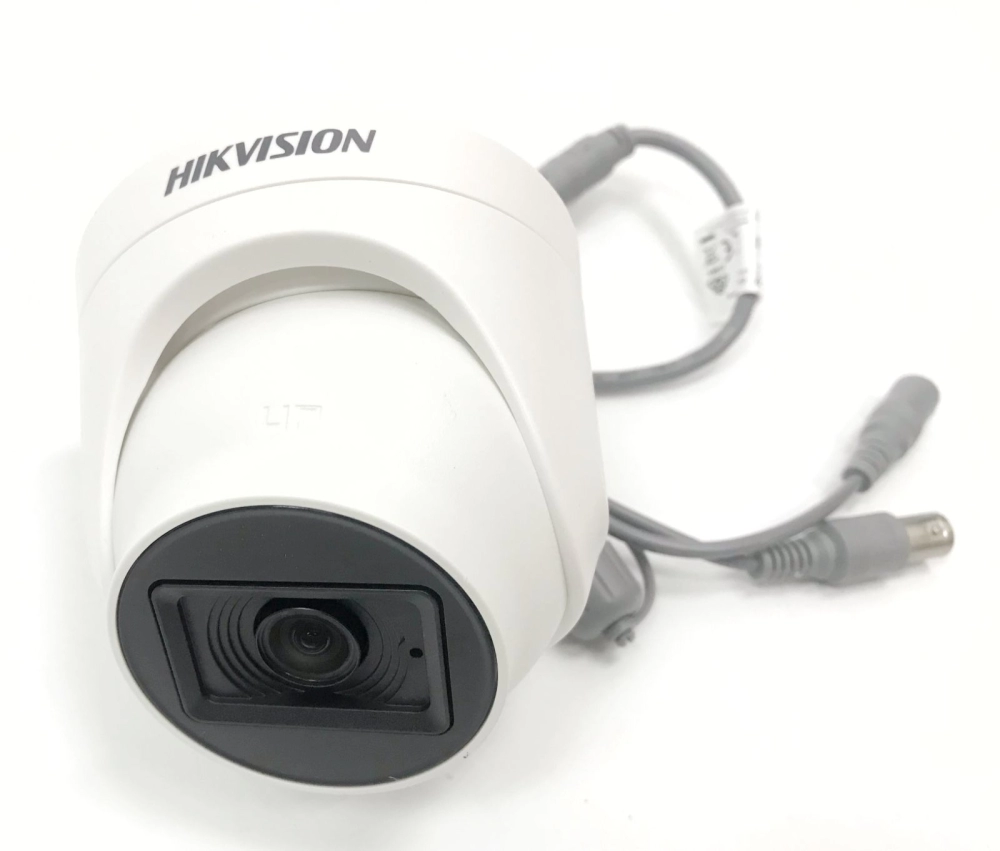 HIKVISION 2MP Dome Camera (DS-2CE76D0T-ITPFS) 2MP 3.6mm Built-in Mic Turbo HD Audio Dome