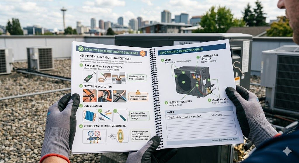 R290 system maintenance guidelines