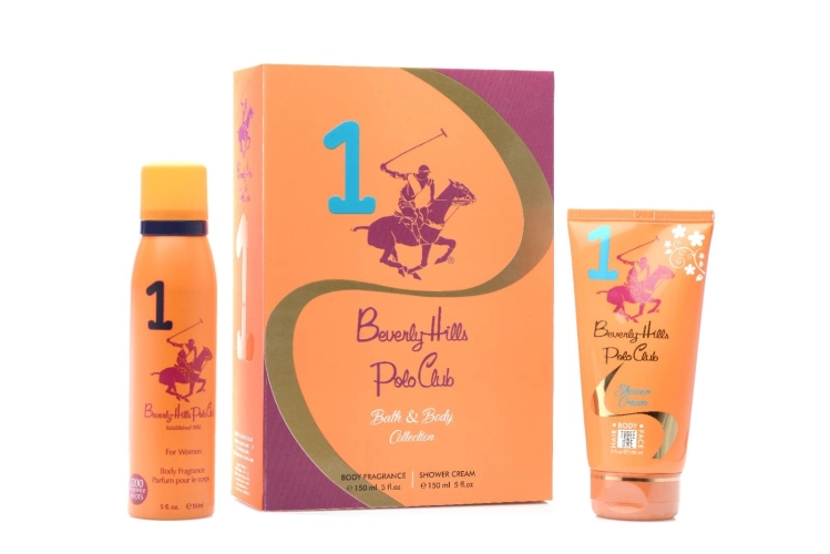 BHPC SET WOMEN'S NO. 1 ORANGE DEODORANT 150 ml & SHOWER CREAM 150 ml  - Innovation Lifestyle Corporation (M) Sdn Bhd