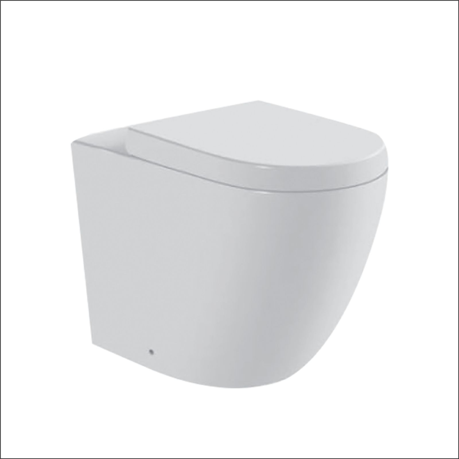 Mocha Floor Standing Water Closet