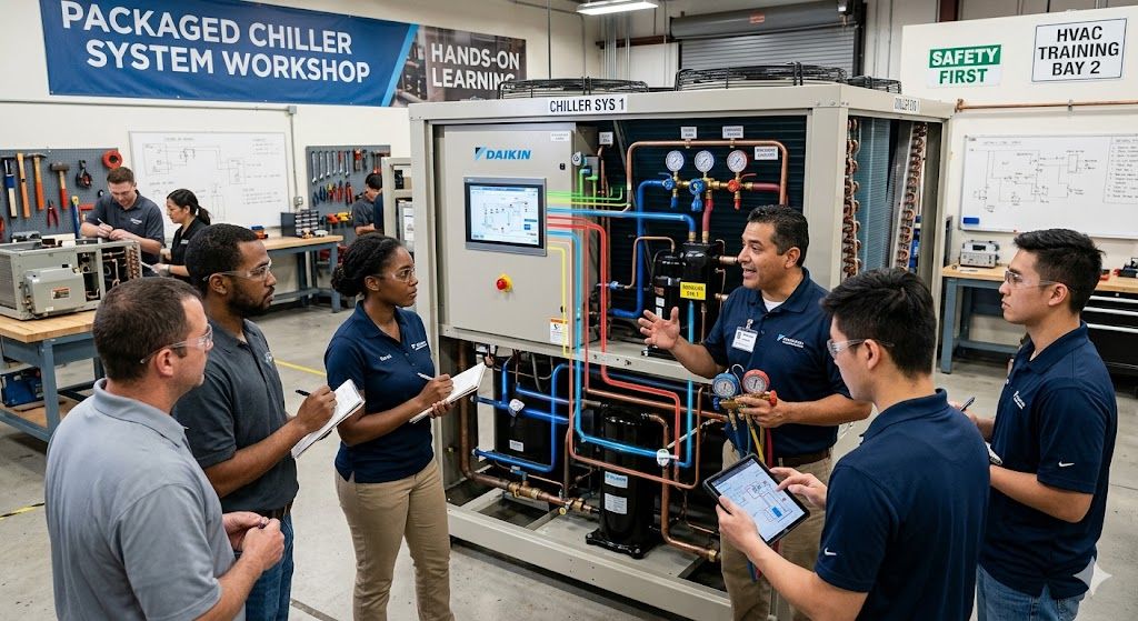 Packaged chiller system workshop