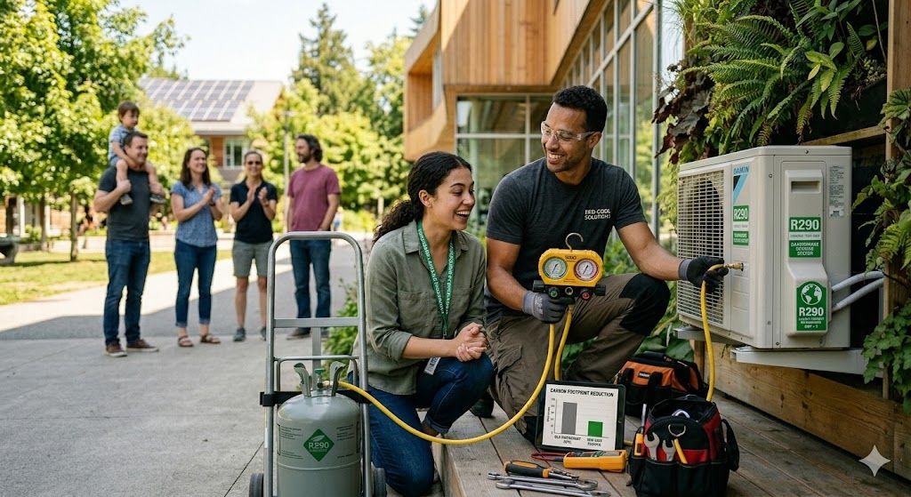 R290 climate-friendly refrigerant