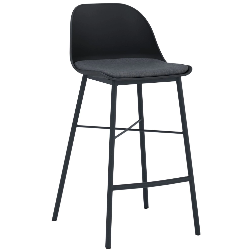 Laxmi Barstool - Black (69.5cm Seat Height)