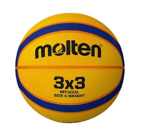 Molten 3x3 Rubber & Leather ball