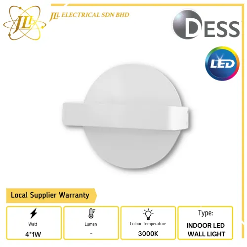 DESS GLJT4321-B 4*1W 240V 3000K INDOOR LED WALL LIGHT