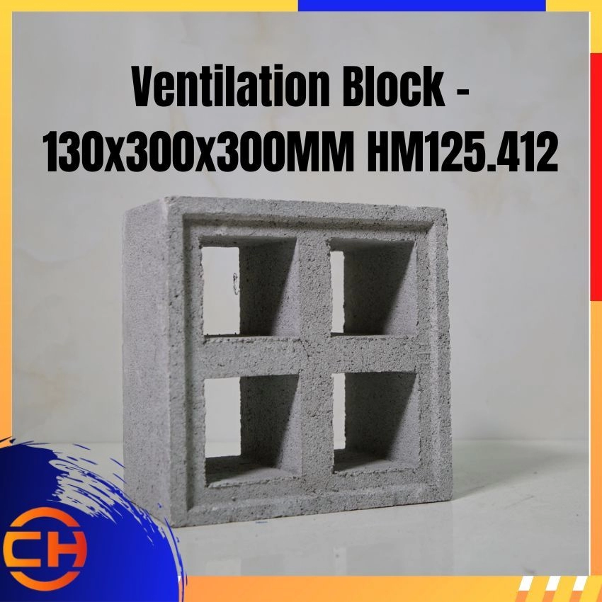 Ventilation Block - 130x300x300MM HM125.412