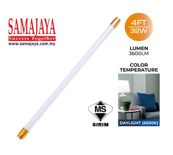 Star T8 4ft 36W 6500k LED Tube (Cool Daylight)