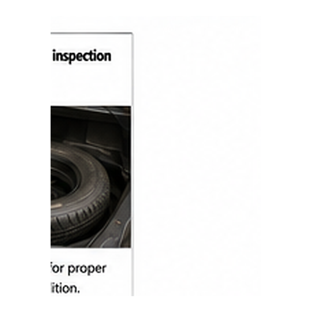 Spare Tire Inspection