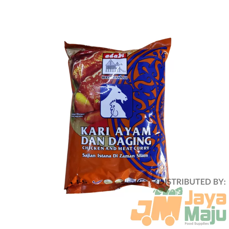 [ADABI] REMPAH KARI AYAM & DAGING/CHICKEN & MEAT CURRY 1KG