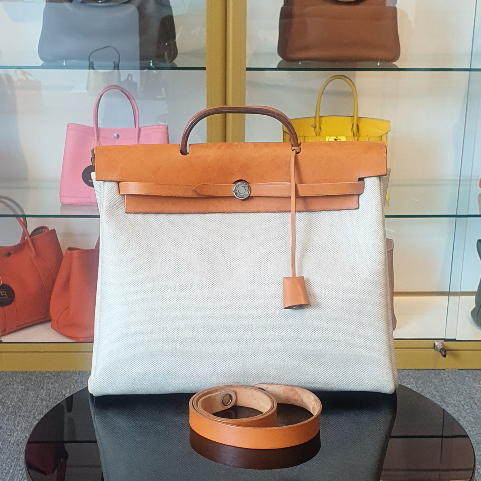 Hermes Herbag 39 Vintage Bag