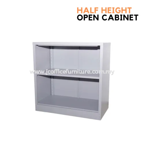 Open Shelf Half Height Cabinet Cupboard