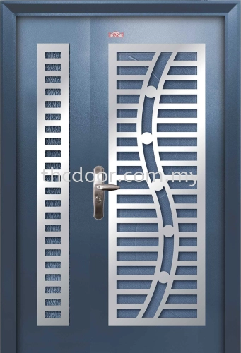 AP4-SS95 Security Door (Stainless Steel Grille)  