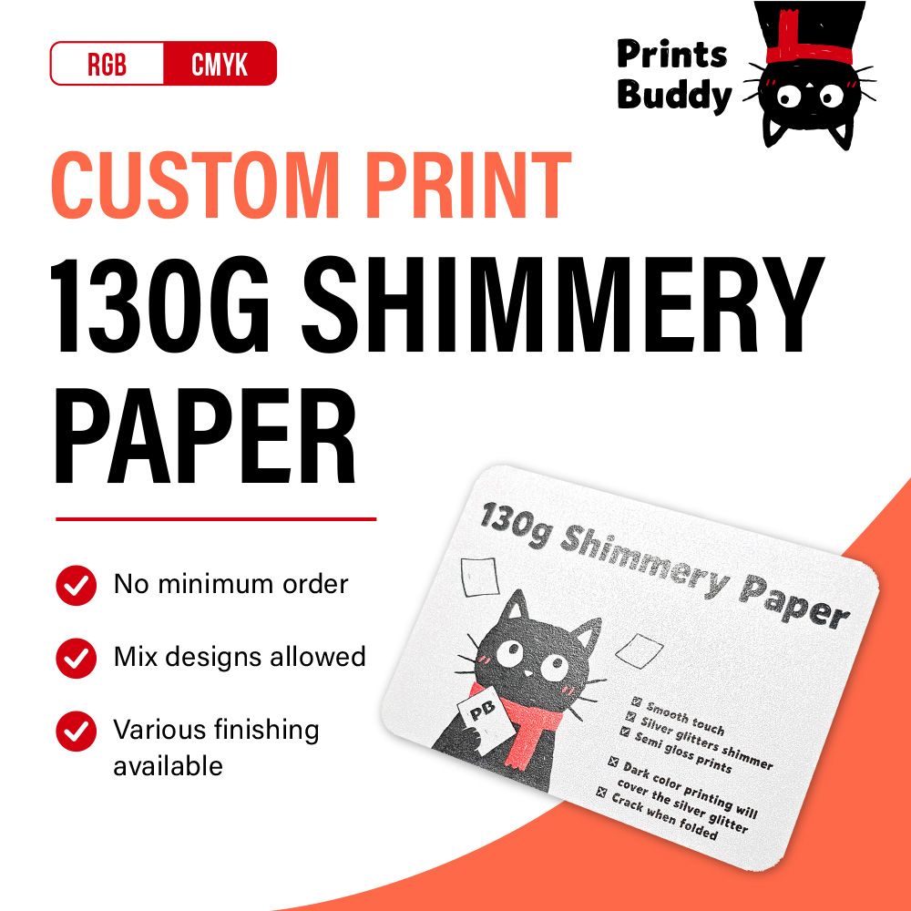 130gsm Shimmery Paper