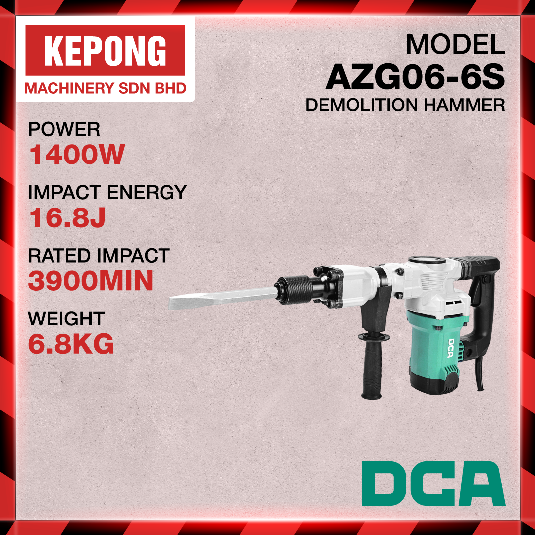DCA AZG06-6S demolition hammer