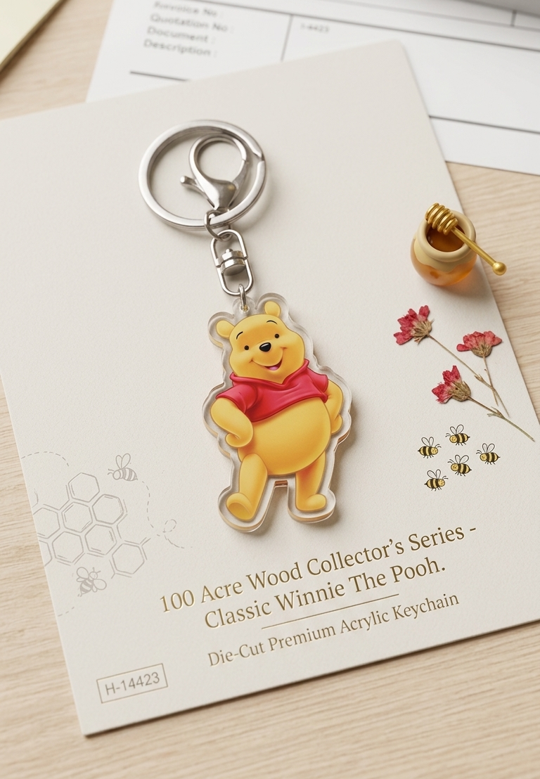 Premium Personalized Keychain | Custom Logo Key Holder | Trendy Keychain Gift for Car, Home & Business Use