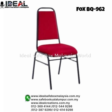 Office Chair Banquet Chair FOX BQ-962 Banquet Chair (Epoxy Black)