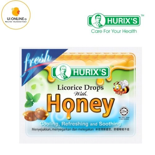 Hurix's Licorice Drops with Honey (6's)