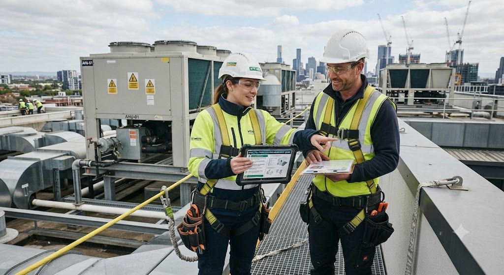 HVAC fall protection risk assessment guide