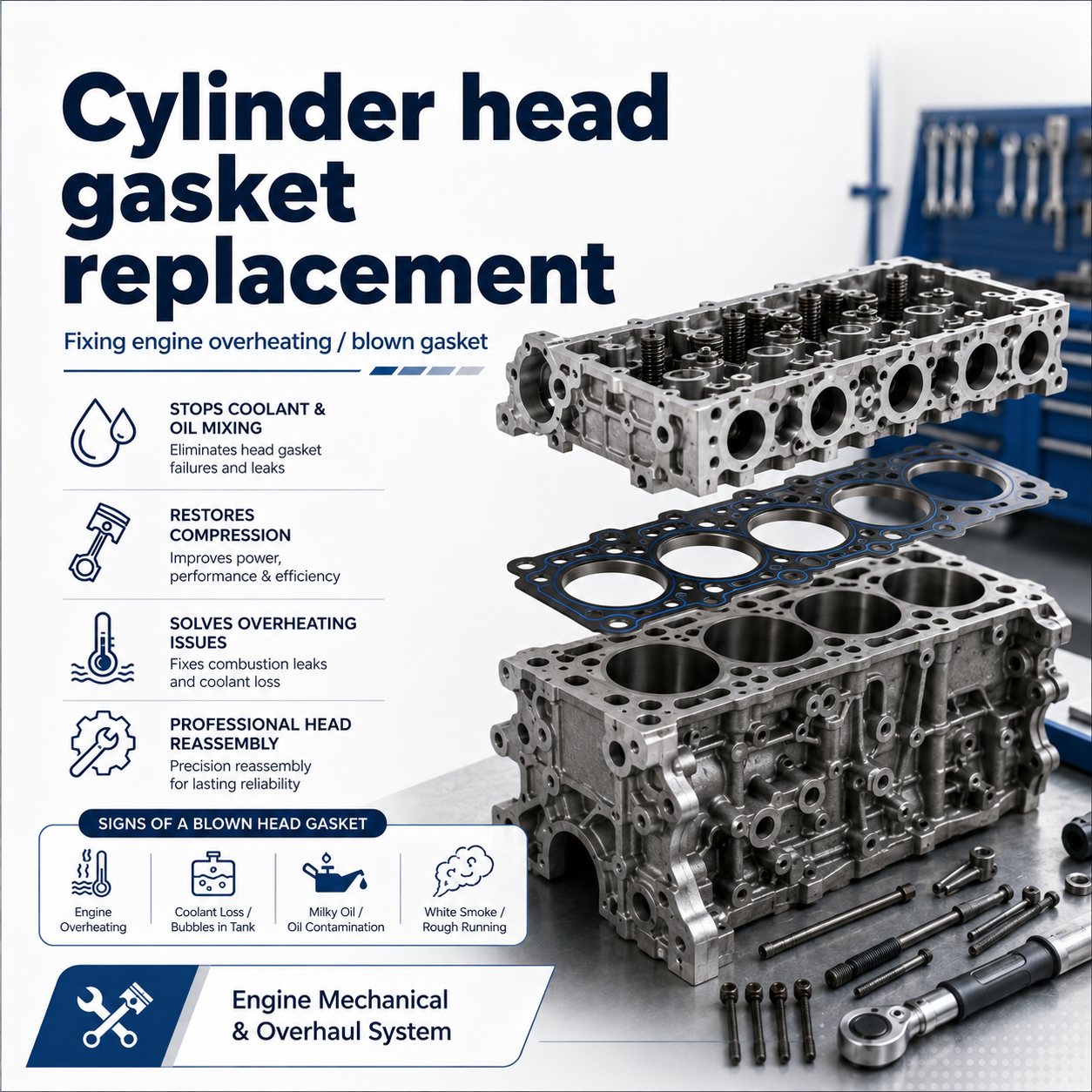 Cylinder Head Gasket Replacement