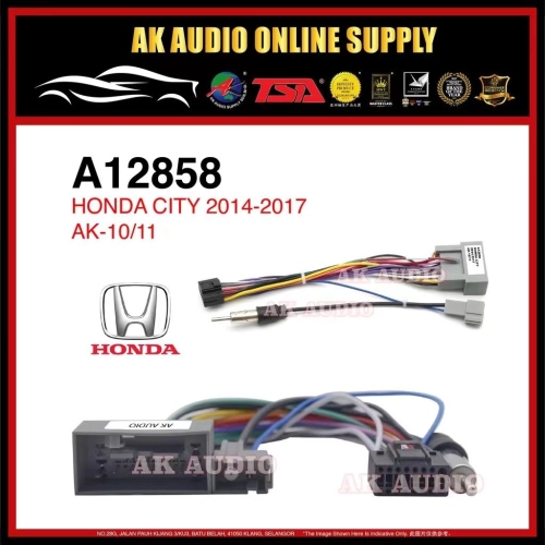 Honda 2012 - 2017 ( AK10/11 ) OEM Plug and Play Power Cable Player Socket Car Android Player 9'' & 10'' - A12858