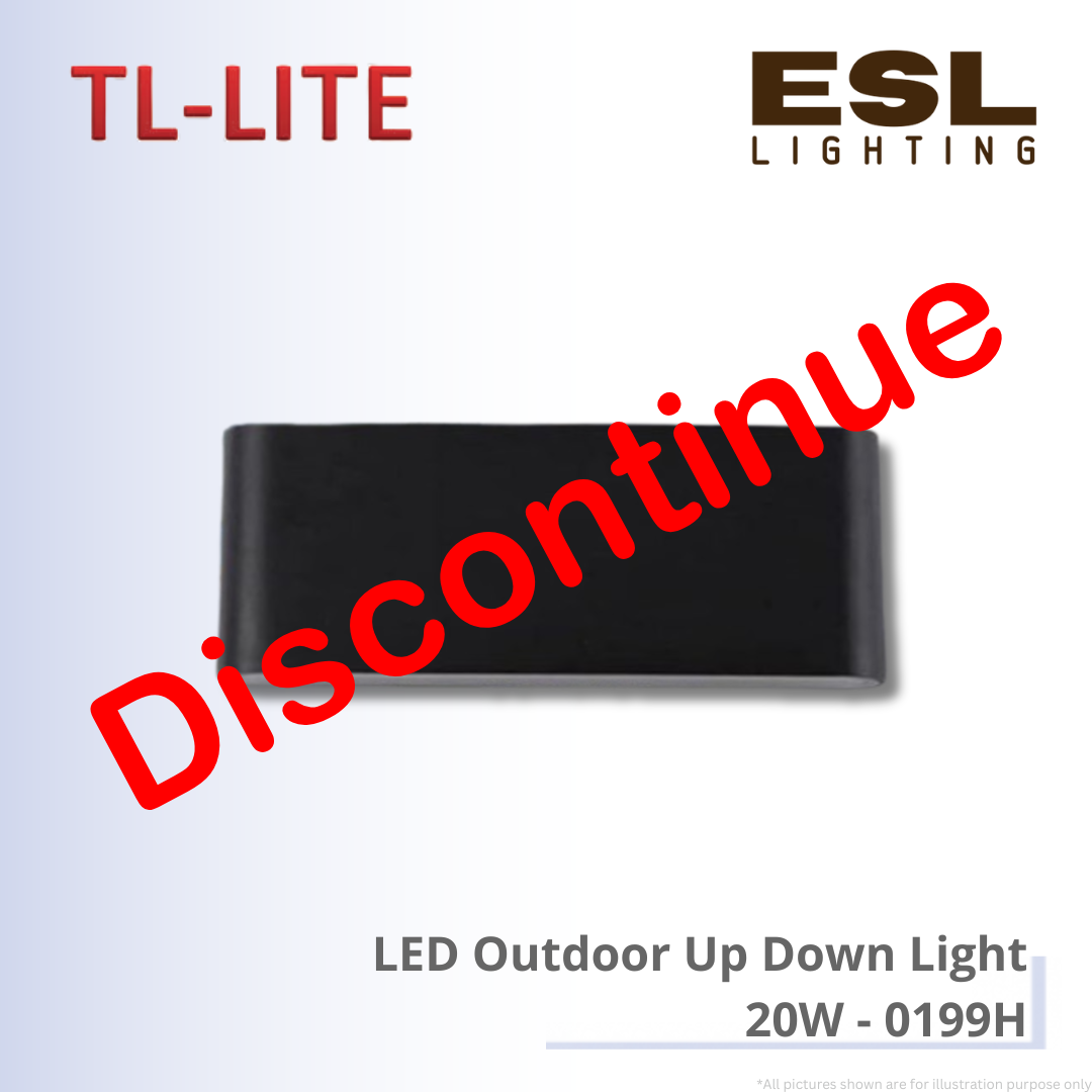 [DISCONTINUE] TL-LITE LED Outdoor Up Down Light 20W - 0199H IP65