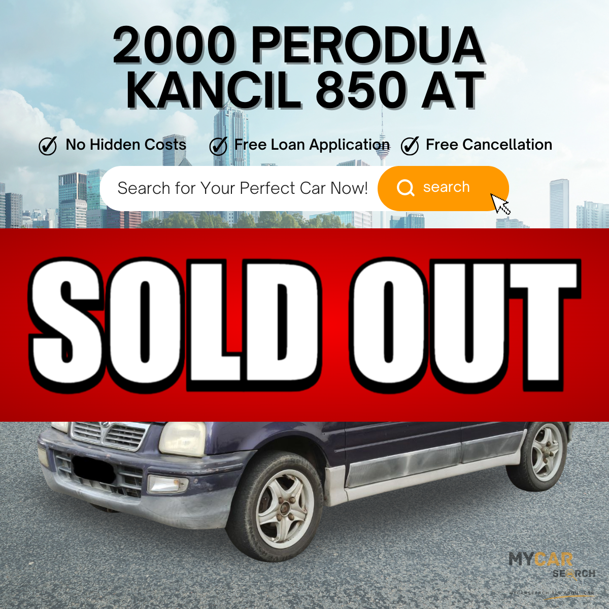 2000 PERODUA KANCIL 850 AT