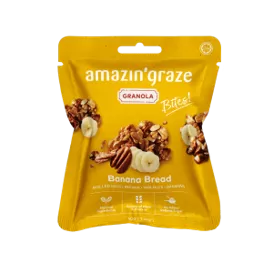 Amazin' Graze Mini Granola Bites Banana Bread (10pack) EXP DATE : 31 MAY 2025