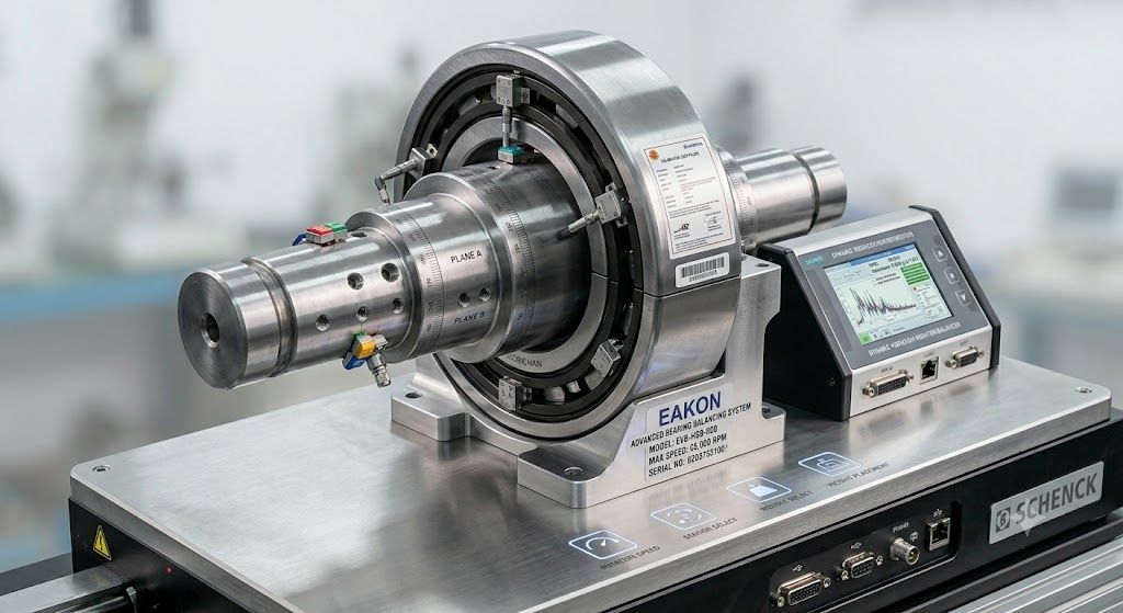 Electric Motor Bearing Vibration Balancing