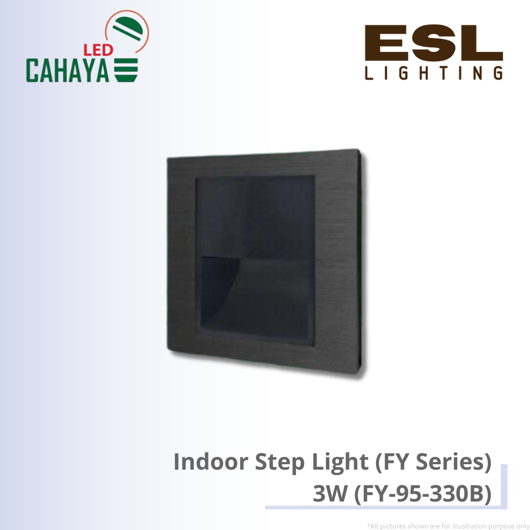 CAHAYA Indoor Step Light FY Series 3W - FY-95-330B Black
