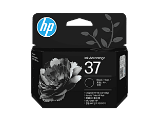 HP 37 Black Original Ink Cartridge 7FP45AA
