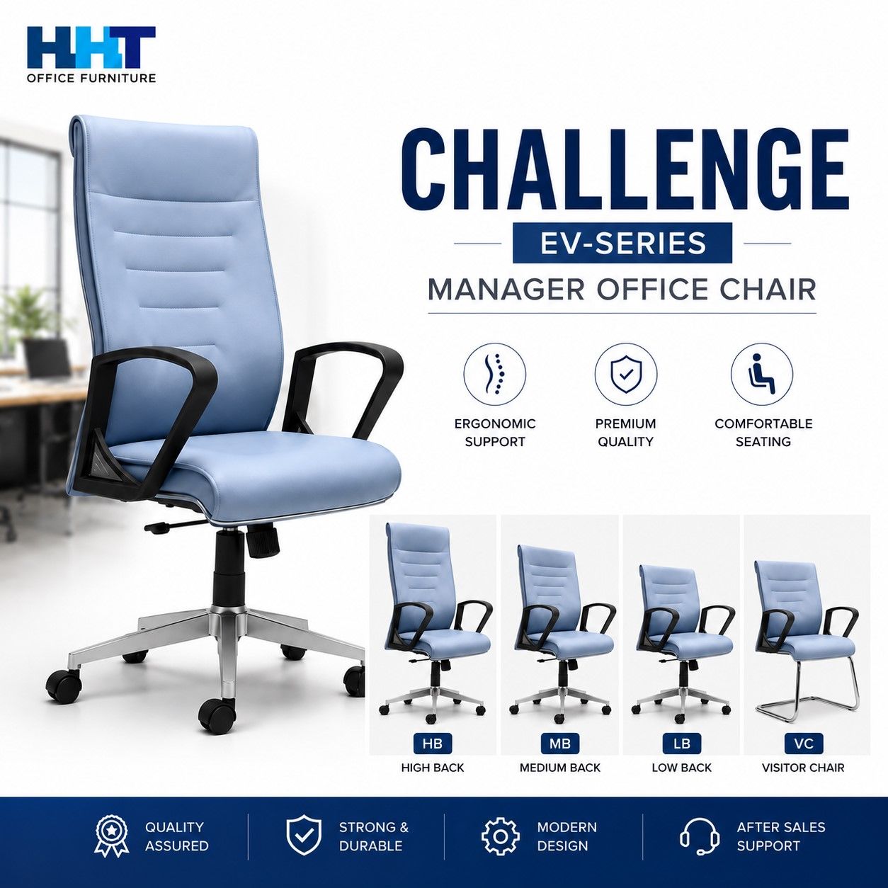 Challenge EV-Series Manager Office Chair (HB | MB | LB | VC)