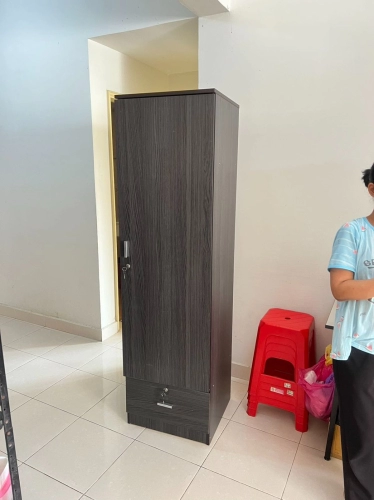 Single Metal Bedframe | Katil Besi Single Asrama | Tilam Asrama Murah | Wooden Locker| Locker Almari Kayu | Pembekal Perabot Asrama