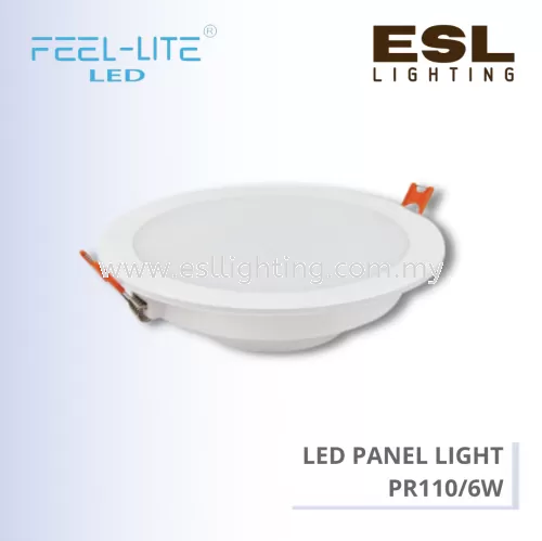 FEEL LITE LED RECESSED DOWNLIGHT ROUND 6W - PR110/6W