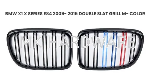 BMW X1 X SERIES E84 2009- 2015 DOUBLE SLAT GRILL M- COLOR