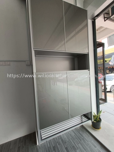 3G Glass Shoe Cabinet Specialist at Meru | Kapar | Setia Alam | Selangor