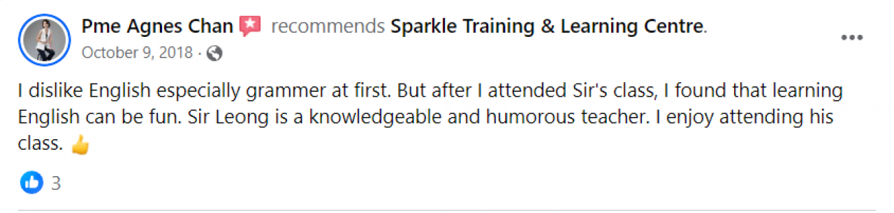 Customer's Rating & Review & SPARKLE TRAINING & LEARNING CENTRE