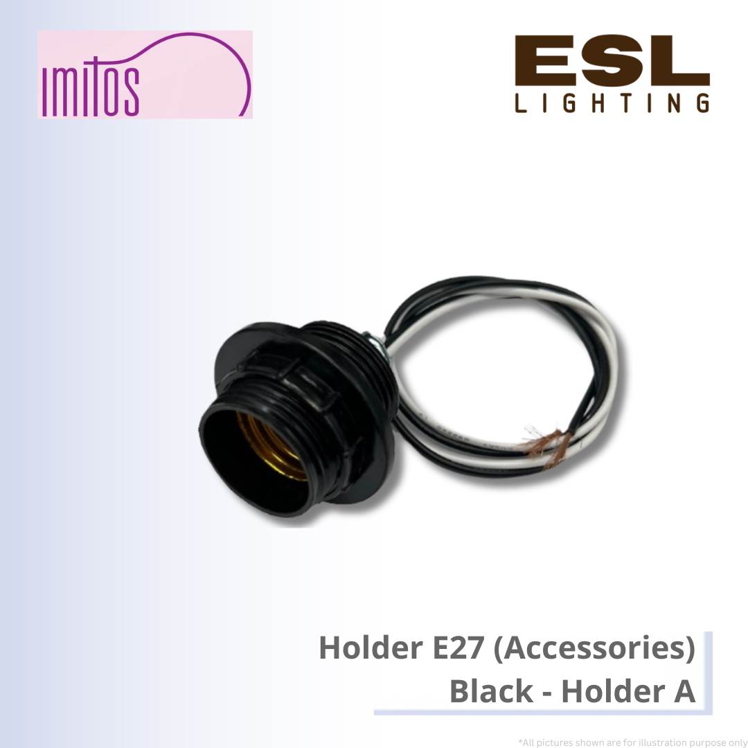 IMITOS Holder E27 (Accessories) Black - Holder A