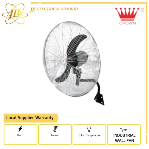 CROWN FW65 240V 26'' 2 BLADE INDUSTRIAL WALL FAN 