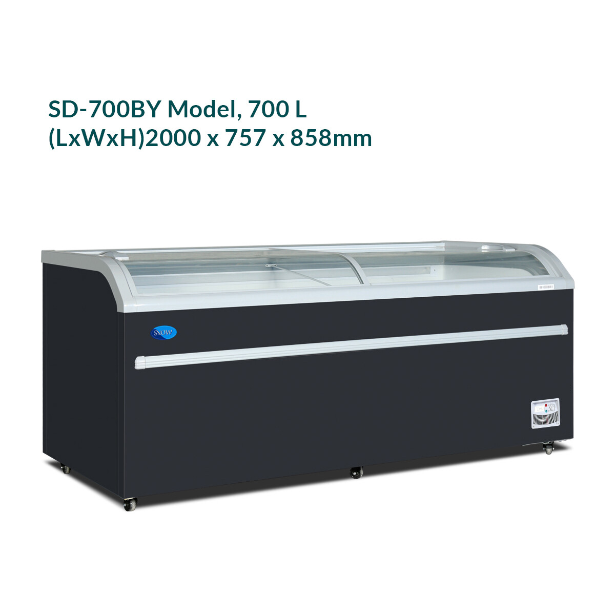 Snow Manual Defrost Island Freezer SD-700BY