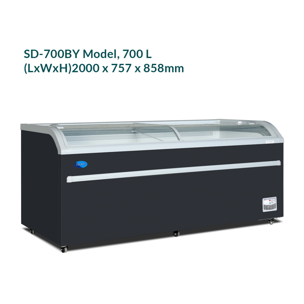 Snow Manual Defrost Island Freezer SD-700BY