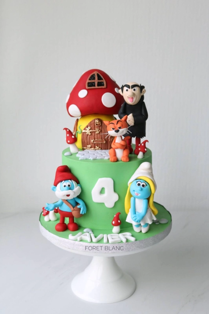 Smurf Cake